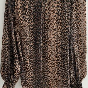 Leopard Print Women's Top